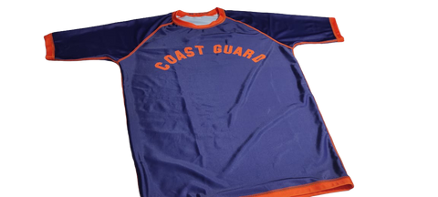 Moto Coast Guard Short Sleeve Rash Guard