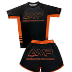 Night Drive Orange Shorts and Rashguard Preorder (Sold Separately)