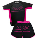 Night Drive Pink Shorts and Rashguard Preorder (Sold Separately)