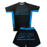 Night Drive Blue Shorts and Rashguard Preorder (Sold Separately)