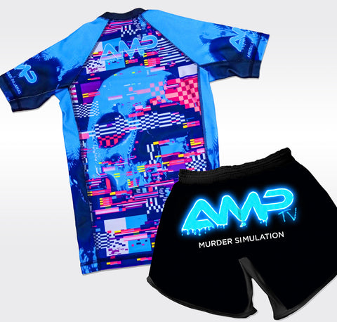 Glitch Shorts and Rashguard Preorder (Sold Seperately)